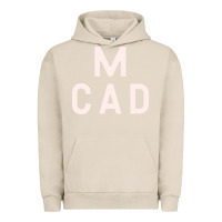 Pigment French Oak Minneapolis College of Art and Design Urban Hoodie - linhVisuals