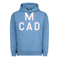 Pigment Pebble Blue Minneapolis College of Art and Design Urban Hoodie - linhVisuals