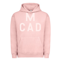 Pigment Salmon Minneapolis College of Art and Design Urban Hoodie - linhVisuals
