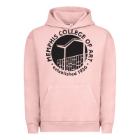 Pigment Salmon Memphis College of Art Urban Hoodie - linhVisuals