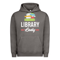 Pigment Tornado womens funny library lady librarian library assistant t shirt Urban Hoodie - linhVisuals