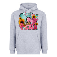 Heather Grey cna nurse Heavyweight Hoodie - JahusDesignShop