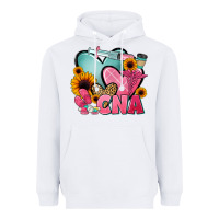 White cna nurse Heavyweight Hoodie - JahusDesignShop