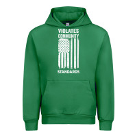 Emerald violates community standards apparel community t shirt Urban Hoodie - linhVisuals