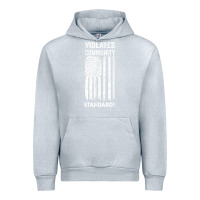 Heather Grey violates community standards apparel community t shirt Urban Hoodie - linhVisuals