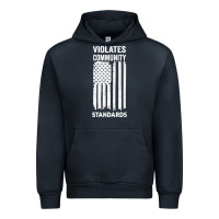 Navy violates community standards apparel community t shirt Urban Hoodie - linhVisuals
