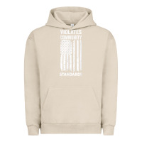 Pigment French Oak violates community standards apparel community t shirt Urban Hoodie - linhVisuals