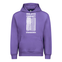 Tulip violates community standards apparel community t shirt Urban Hoodie - linhVisuals