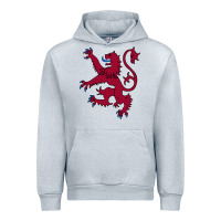 Heather Grey lion rampant of scotland, royal banner, royal arms, scottish pride Urban Hoodie - linhVisuals