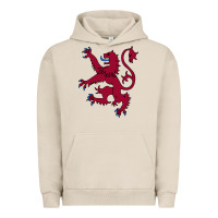 Pigment French Oak lion rampant of scotland, royal banner, royal arms, scottish pride Urban Hoodie - linhVisuals