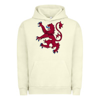 Pigment Pistachio lion rampant of scotland, royal banner, royal arms, scottish pride Urban Hoodie - linhVisuals