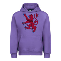 Tulip lion rampant of scotland, royal banner, royal arms, scottish pride Urban Hoodie - linhVisuals