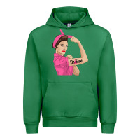 Emerald believe cancer awareness women gift Urban Hoodie - linhVisuals