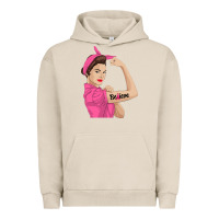 Pigment French Oak believe cancer awareness women gift Urban Hoodie - linhVisuals