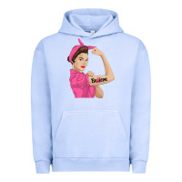 Pigment Grape Ice believe cancer awareness women gift Urban Hoodie - linhVisuals