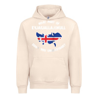 Sandshell what part of eyjafjallajökull don't you understand raglan baseball te Urban Hoodie - linhVisuals