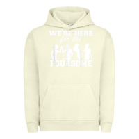 Pigment Pistachio we're here for the foursome funny sarcasm golf lover golfer t shirt Urban Hoodie - linhVisuals