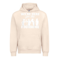 Sandshell we're here for the foursome funny sarcasm golf lover golfer t shirt Urban Hoodie - linhVisuals