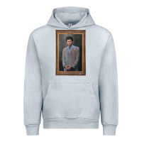 Heather Grey seinfeld the kramer portrait t shirt Urban Hoodie - linhVisuals