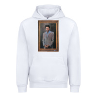 White seinfeld the kramer portrait t shirt Urban Hoodie - linhVisuals
