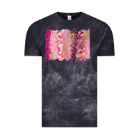 Cloud Black cancer brushstroke Vintage Tee - FaDigitalArtStudio