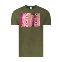 Vintage Olive cancer brushstroke Vintage Tee - FaDigitalArtStudio
