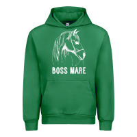 Emerald womens boss mare horseback riding equestrians men horse women gift v n Urban Hoodie - linhVisuals