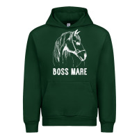 Forest Green womens boss mare horseback riding equestrians men horse women gift v n Urban Hoodie - linhVisuals