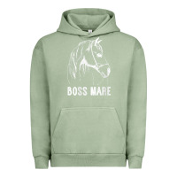 Pigment Oil Green womens boss mare horseback riding equestrians men horse women gift v n Urban Hoodie - linhVisuals