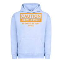 Pigment Grape Ice caution new student driver funny Urban Hoodie - linhVisuals