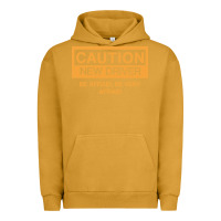 Pigment Peanut Butter caution new student driver funny Urban Hoodie - linhVisuals