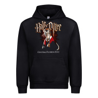 Black hairy otter [tb] Urban Hoodie - linhVisuals