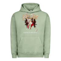 Pigment Oil Green hairy otter [tb] Urban Hoodie - linhVisuals