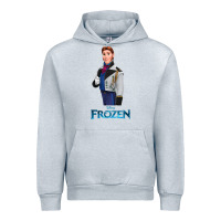 Heather Grey hans frozen Urban Hoodie - linhVisuals