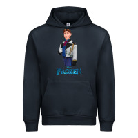Navy hans frozen Urban Hoodie - linhVisuals