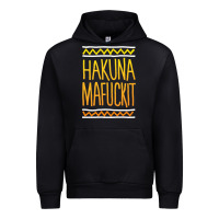 Black hakuna mafuckit [tb] Urban Hoodie - linhVisuals