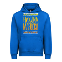 Cobalt hakuna mafuckit [tb] Urban Hoodie - linhVisuals