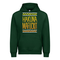 Forest Green hakuna mafuckit [tb] Urban Hoodie - linhVisuals
