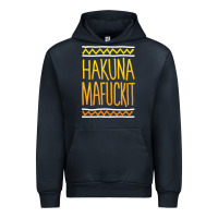 Navy hakuna mafuckit [tb] Urban Hoodie - linhVisuals