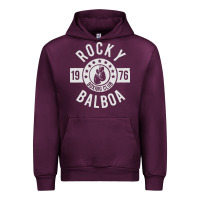 Mauve Wine rocky boxing club Urban Hoodie - linhVisuals