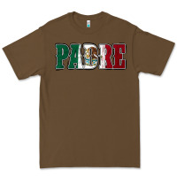 Cacao Mexican Flag Padre Premium Tee - Jasminsmagicworld