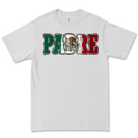 Dove Grey Mexican Flag Padre Premium Tee - Jasminsmagicworld