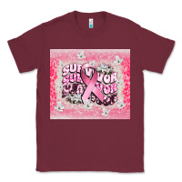 Burgundy survivor cancer awareness Classic Tee - CowGirlArtShop