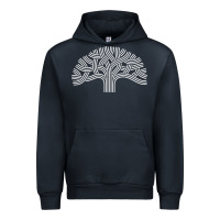 Navy oakland california hoodie   oak tree Urban Hoodie - linhVisuals
