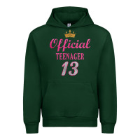 Forest Green official 13 teenager cute 13th birthday ideas for girls t shirt Urban Hoodie - linhVisuals