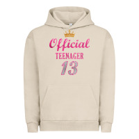 Pigment French Oak official 13 teenager cute 13th birthday ideas for girls t shirt Urban Hoodie - linhVisuals