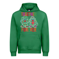 Emerald mr. & mrs. potato head day of the dead together forever premium t shir Urban Hoodie - linhVisuals