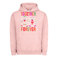 Pigment Salmon mr. & mrs. potato head day of the dead together forever premium t shir Urban Hoodie - linhVisuals