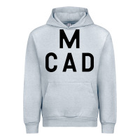 Heather Grey Minneapolis College of Art and Design Urban Hoodie - linhVisuals