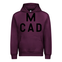 Mauve Wine Minneapolis College of Art and Design Urban Hoodie - linhVisuals